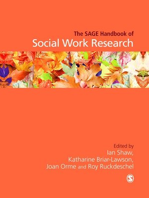 cover image of The SAGE Handbook of Social Work Research